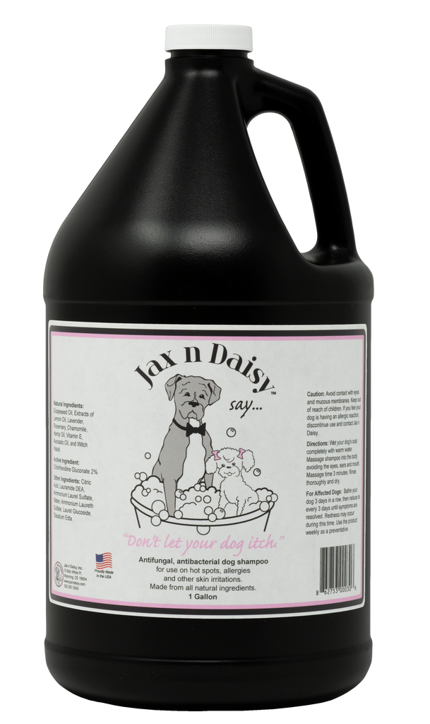 Jax n Daisy Don t Let Your Dog Itch. SHAMPOO Gallon Size Jax n Daisy Inc